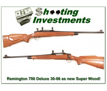 [SOLD] Remington Model 700 BDL Deluxe 30-06 looks new!
